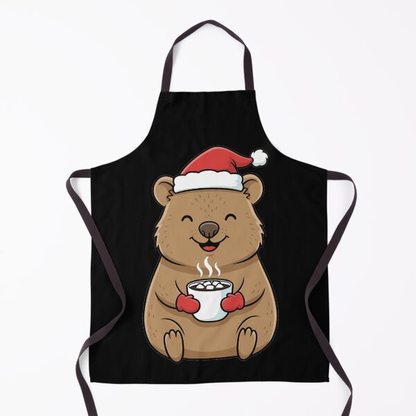 Item preview, Cute Christmas Quokka with Hot Cocoa designed and sold by k3rstman1.