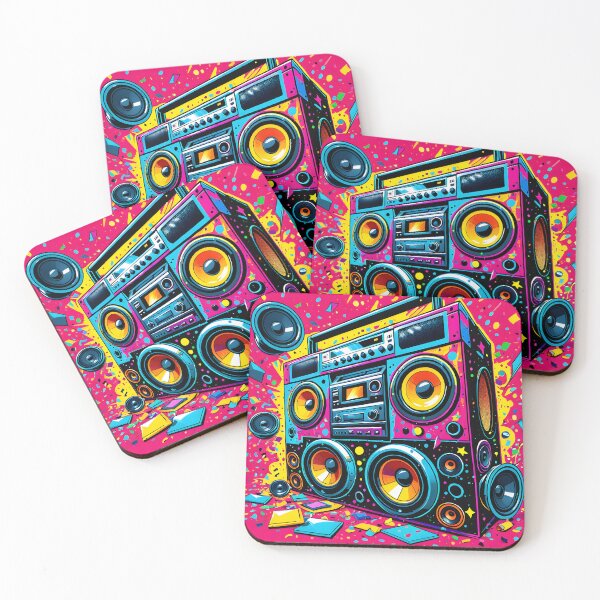Item preview, 80s Vibe Sound System  designed and sold by Prism Palette Studio.