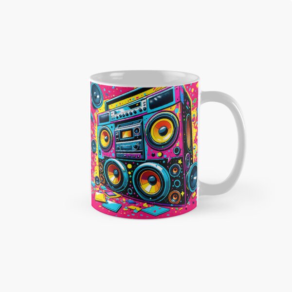 Artikelvorschau, 80er-Jahre-Soundsystem entworfen und verkauft von Prism Palette Studio.