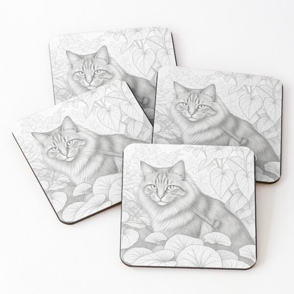 Item preview, Cat On A Walk. designed and sold by Dinasshop.