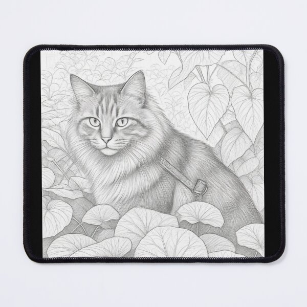 Item preview, Cat On A Walk. designed and sold by Dinasshop.