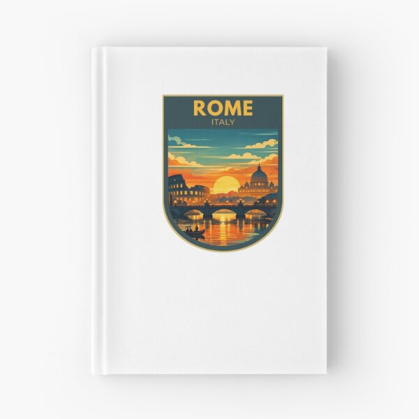 Item preview, Rome Italy Vintage Travel Art designed and sold by MyTutina.