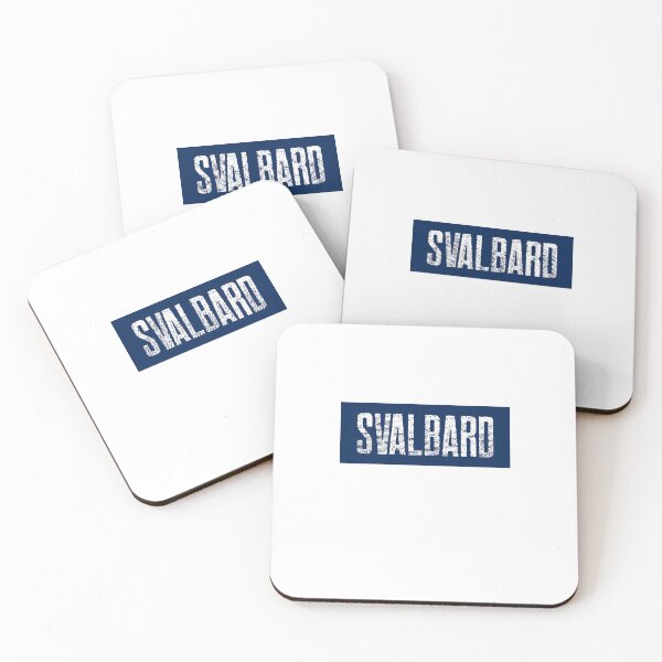 Item preview, Svalbard Longyearbyen Arctic Travel Destinations minimalist Typography designed and sold by GraTEEtude.
