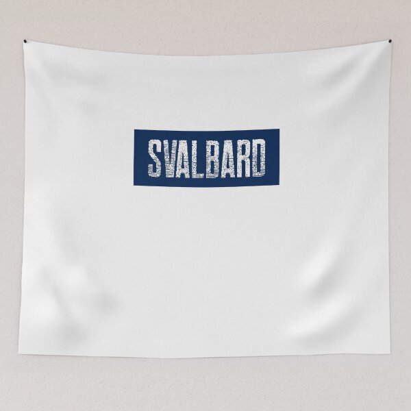 Item preview, Svalbard Longyearbyen Arctic Travel Destinations minimalist Typography designed and sold by GraTEEtude.