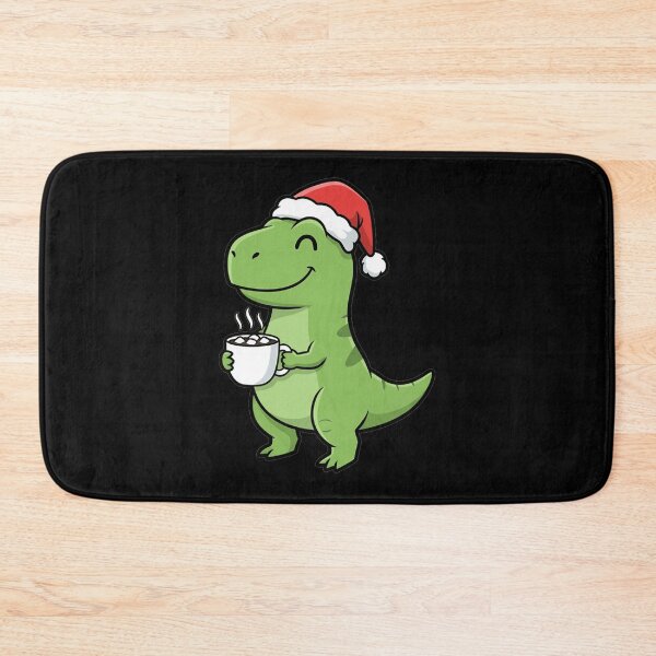 Item preview, Christmas T-Rex Drinking Hot Cocoa designed and sold by k3rstman1.