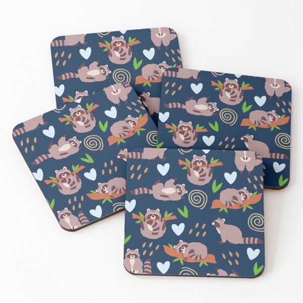 Item preview, Cute Baby Racoons designed and sold by AnulaArt.