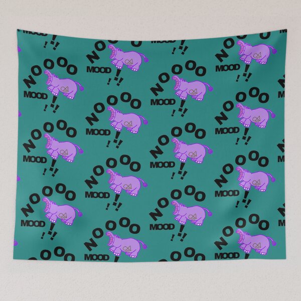 Item preview, NOOOO!!!!!! MOOD LaMaisonOfMY Noooo HIPPO COLLECTION | Green Edition | No.01 designed and sold by LaMaisonOfMY.