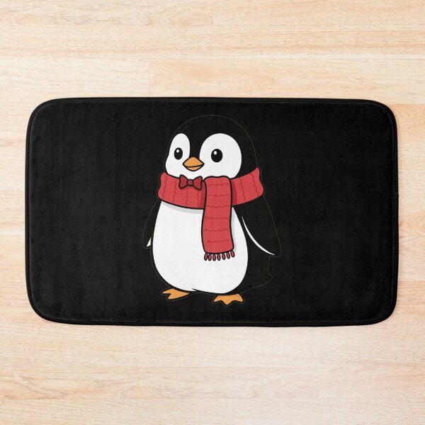 Item preview, Cute Penguin with Red Scarf and Bowtie designed and sold by k3rstman1.