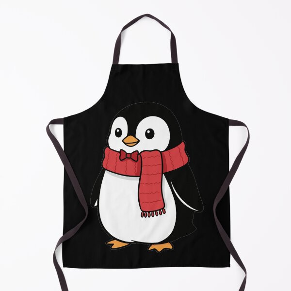 Item preview, Cute Penguin with Red Scarf and Bowtie designed and sold by k3rstman1.