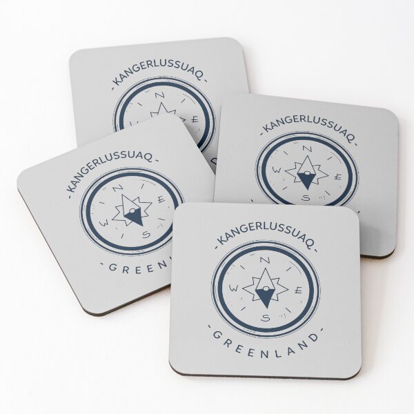 Item preview, Kangerlussuaq Greenland Arctic Travel Destinations Nuuk Wilderness Compass designed and sold by GraTEEtude.