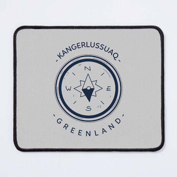 Item preview, Kangerlussuaq Greenland Arctic Travel Destinations Nuuk Wilderness Compass designed and sold by GraTEEtude.