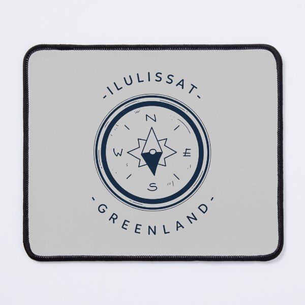Item preview, lulissat Greenland Arctic Travel Destinations Nuuk Wilderness Compass designed and sold by GraTEEtude.