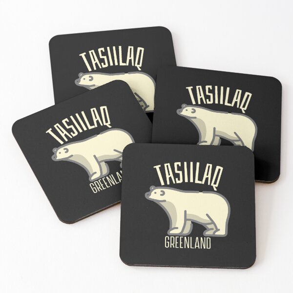 Item preview, Tasiilaq East Greenland Arctic Travel Destination Polar Bear designed and sold by GraTEEtude.