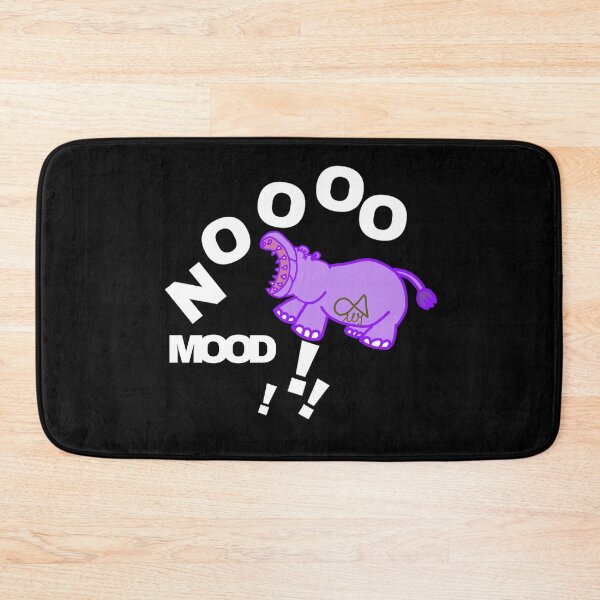 Item preview, NOOOO!!!!!! MOOD LaMaisonOfMY Noooo HIPPO COLLECTION | BLACKW Edition | No.01 designed and sold by LaMaisonOfMY.