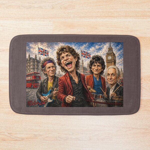 Item preview, Rolling Stones Horizontal designed and sold by LuluLeb.