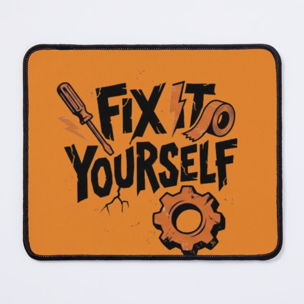 Item preview, Fix It Yourself - DIY Punk Rock & Comic Retro Aesthetic designed and sold by InnerwayStudio.