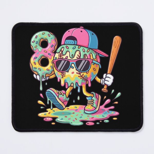 Item preview, Baseball 8th Birthday Drip Cool Kid Shirt designed and sold by KIROSALS.