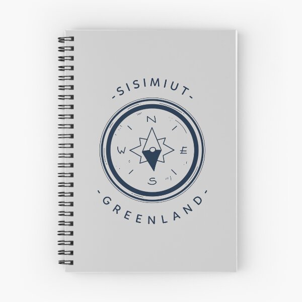 Item preview, Sisimiut Greenland Arctic Travel Destinations Nuuk Wilderness Compass designed and sold by GraTEEtude.