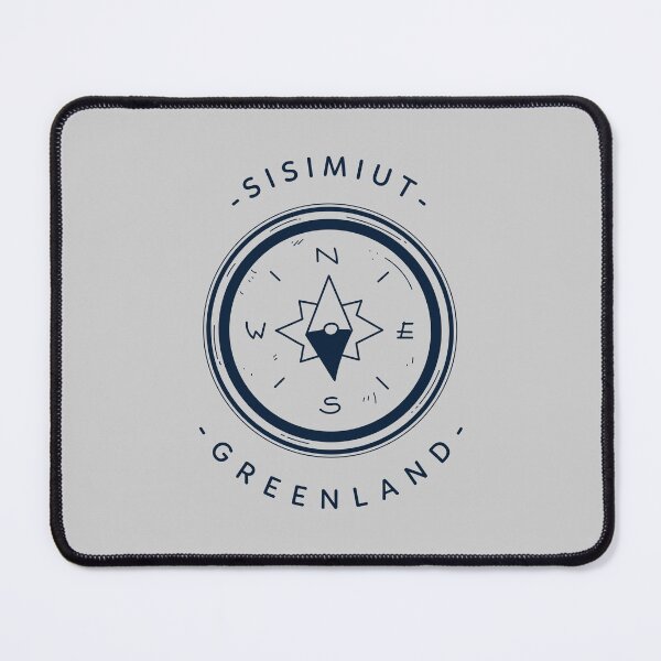 Item preview, Sisimiut Greenland Arctic Travel Destinations Nuuk Wilderness Compass designed and sold by GraTEEtude.