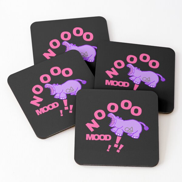 Item preview, NOOOO!!!!!! MOOD LaMaisonOfMY Noooo HIPPO COLLECTION | BLACKPNK Edition | No.01 designed and sold by LaMaisonOfMY.