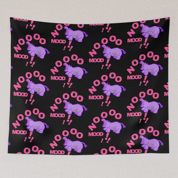 Item preview, NOOOO!!!!!! MOOD LaMaisonOfMY Noooo HIPPO COLLECTION | BLACKPNK Edition | No.01 designed and sold by LaMaisonOfMY.