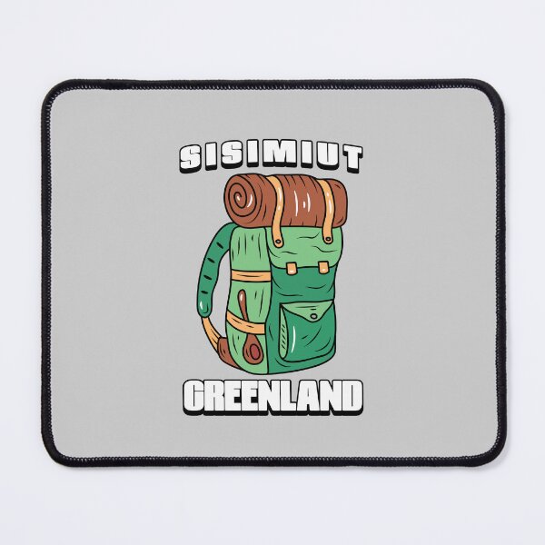 Item preview, Sisimiut Greenland Arctic Travel Destinations Nuuk Wilderness Backpacking designed and sold by GraTEEtude.