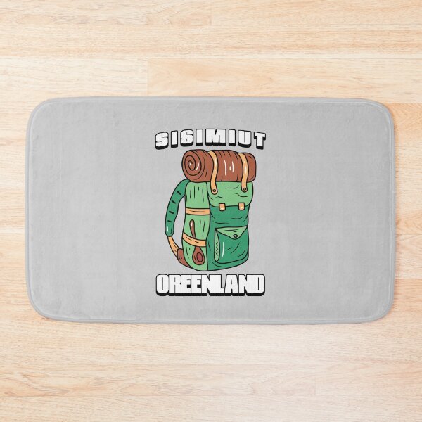 Item preview, Sisimiut Greenland Arctic Travel Destinations Nuuk Wilderness Backpacking designed and sold by GraTEEtude.