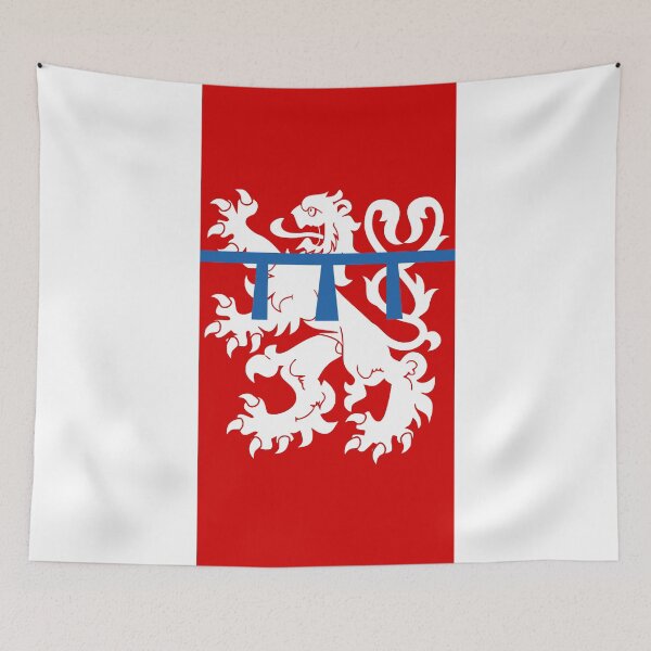 Item preview, La Roche en Ardenne flag designed and sold by rheyes.