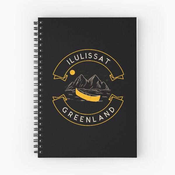 Item preview, lulissat Greenland Arctic Travel Destinations Nuuk Kayak Wilderness designed and sold by GraTEEtude.