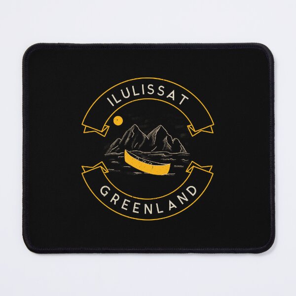 Item preview, lulissat Greenland Arctic Travel Destinations Nuuk Kayak Wilderness designed and sold by GraTEEtude.