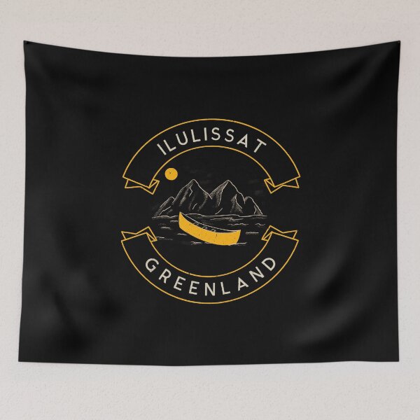 Item preview, lulissat Greenland Arctic Travel Destinations Nuuk Kayak Wilderness designed and sold by GraTEEtude.