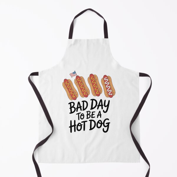 Item preview, Bad Day to Be A Hot Dog - Hot Dog Lover Fast Food Wiener designed and sold by FaithAbbott.