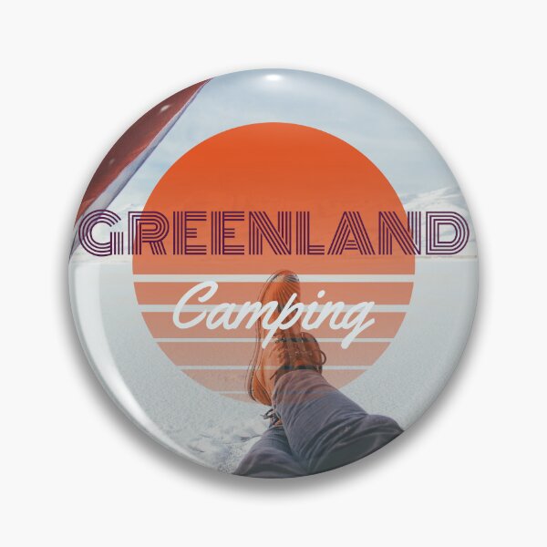 Item preview, Greenland Arctic Travel Destination Ice Cap Camping, Wilderness, vintage designed and sold by GraTEEtude.