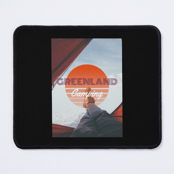 Item preview, Greenland Arctic Travel Destination Ice Cap Camping, Wilderness, vintage designed and sold by GraTEEtude.