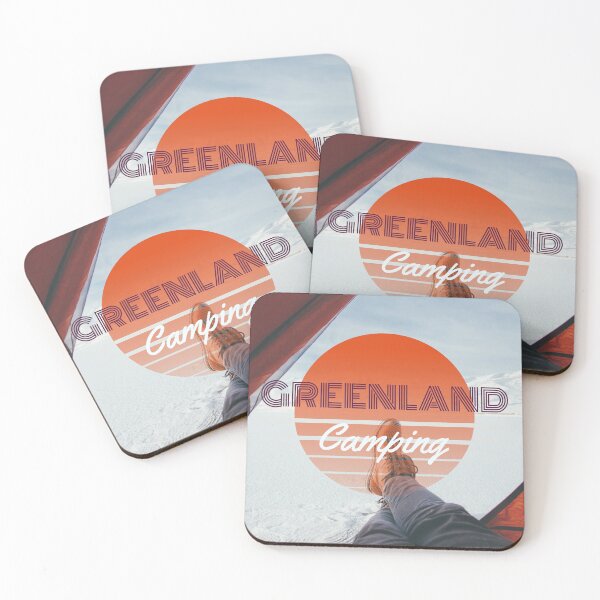 Item preview, Greenland Arctic Travel Destination Ice Cap Camping, Wilderness, vintage designed and sold by GraTEEtude.
