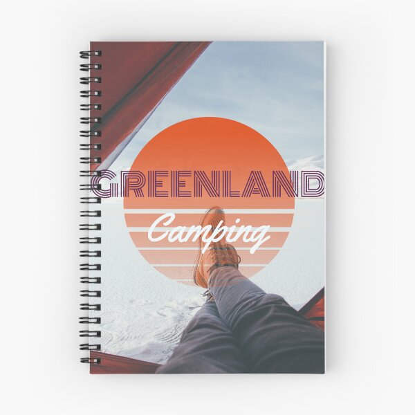 Item preview, Greenland Arctic Travel Destination Ice Cap Camping, Wilderness, vintage designed and sold by GraTEEtude.