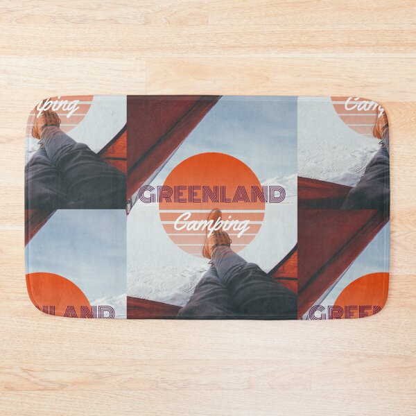 Item preview, Greenland Arctic Travel Destination Ice Cap Camping, Wilderness, vintage designed and sold by GraTEEtude.