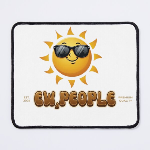 Item preview, Introvert Humor - Funny Ironic Sun - Ew People designed and sold by Zeyzep.