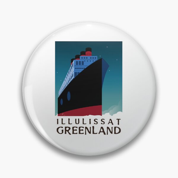 Item preview, Greenland Arctic Travel Destination Luxury Cruise Ship Ilulissat designed and sold by GraTEEtude.