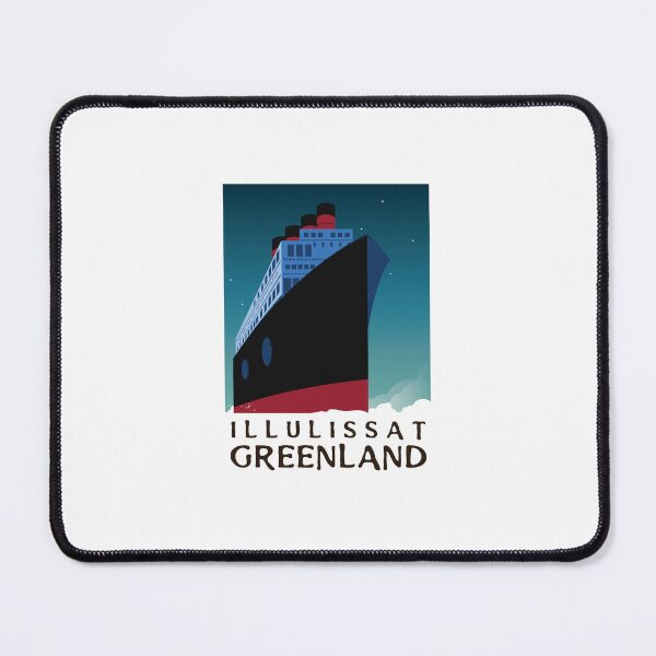 Item preview, Greenland Arctic Travel Destination Luxury Cruise Ship Ilulissat designed and sold by GraTEEtude.