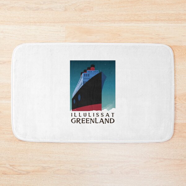 Item preview, Greenland Arctic Travel Destination Luxury Cruise Ship Ilulissat designed and sold by GraTEEtude.