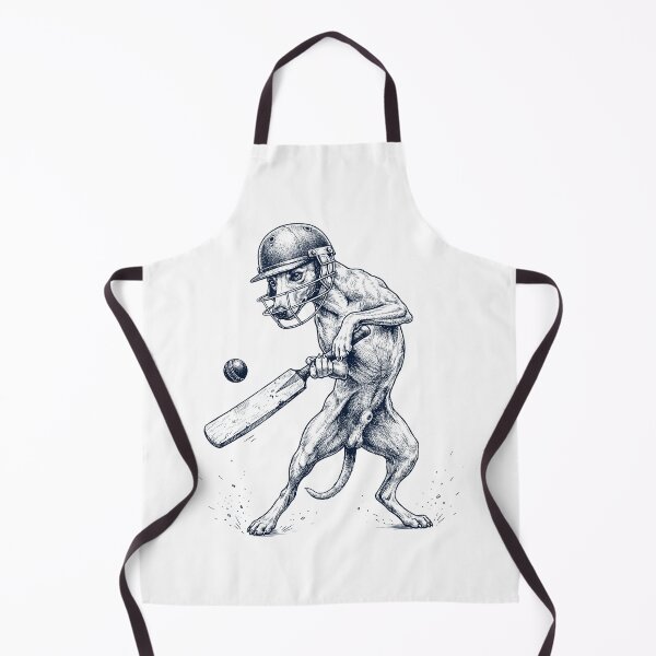 Item preview, Vintage Whippet Playing Cricket Player Dog Lover designed and sold by DoodleTortle.