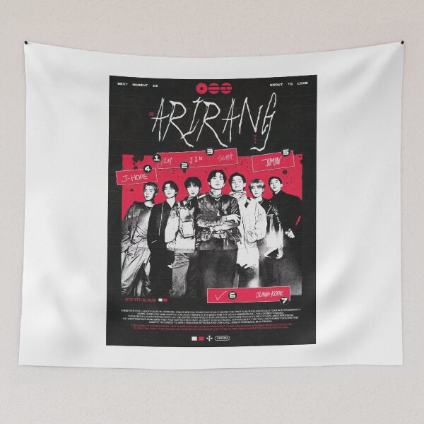Item preview, IOKIJMIKdtrfttrredr// The musics group style cool ARIRANG designed and sold by LiliSSaput.