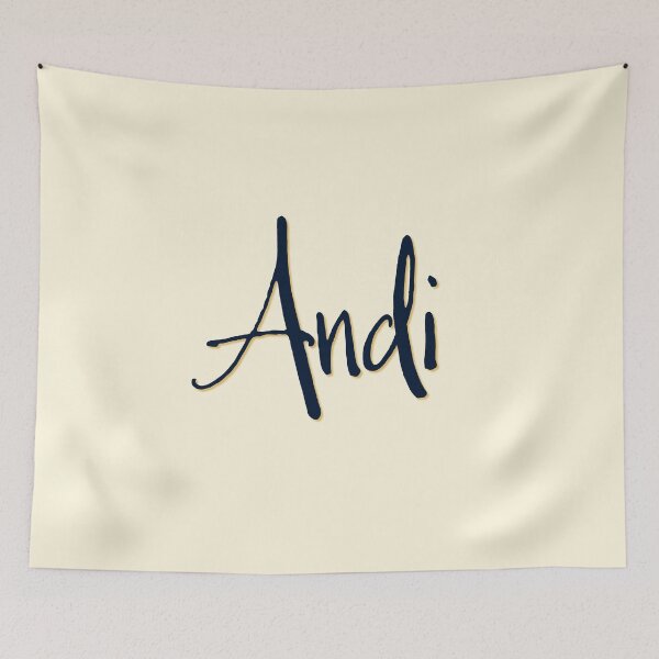Item preview, ANDI personalized type design designed and sold by CharlottePlaceArt.