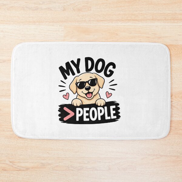 Item preview, My Dog Is Better Than People Funny Dog Lover Shirt Cute Puppy Design designed and sold by Beatka1.