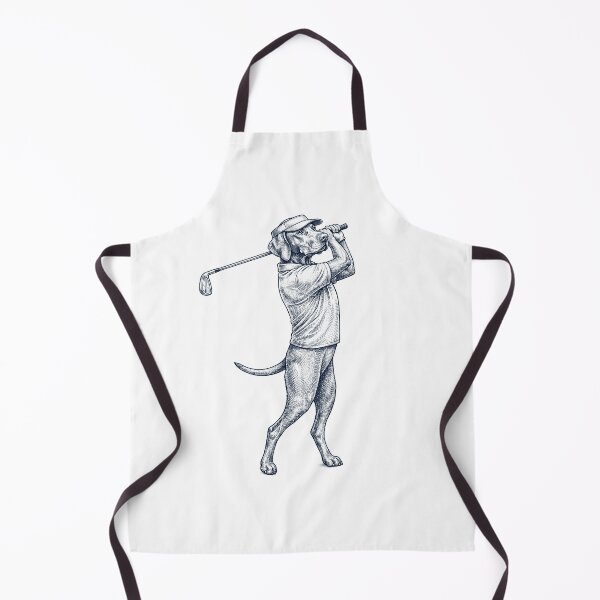 Item preview, Vintage Vizsla Playing Golf Golfer Dog Lover designed and sold by TerryConnells.