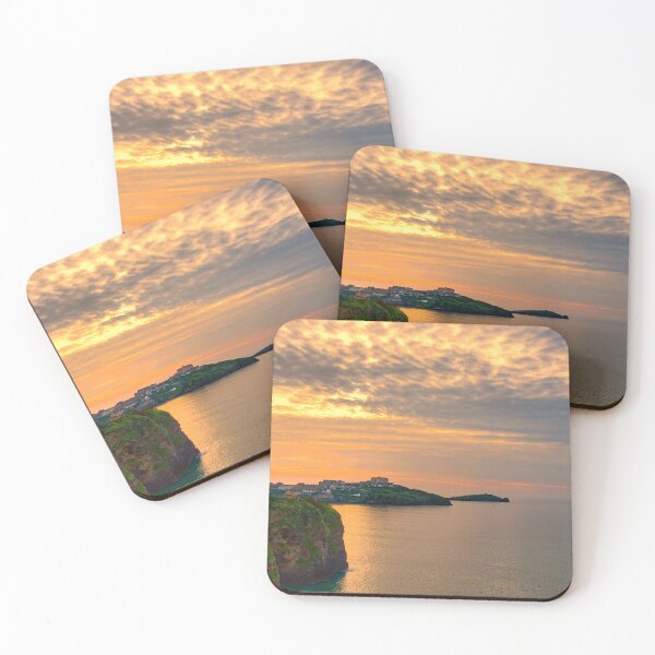 Item preview, Newquay Coast Sunset designed and sold by Alisonchambers2.