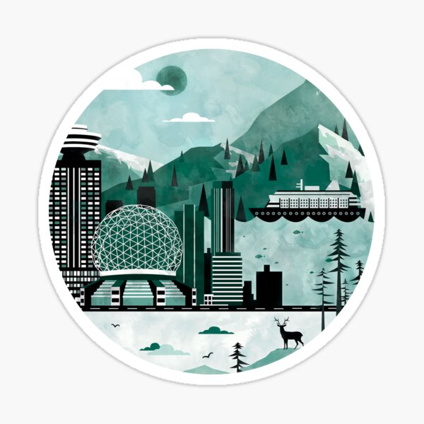 Item preview, Vancouver Illustration designed and sold by artofclaire.