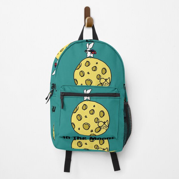 Item preview, TO THE MOON! MOOD LaMaisonOfMY RABBIT MOONBACKPACKER COLLECTION | Green Edition | No.01 designed and sold by LaMaisonOfMY.