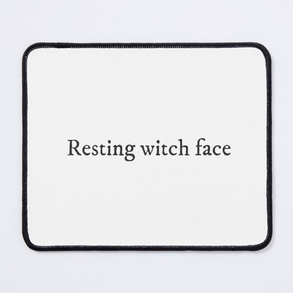 Item preview, Resting witch face. - Underdog Quirky Witty Funny Cool Minimalist Typography designed and sold by GraTEEtude.